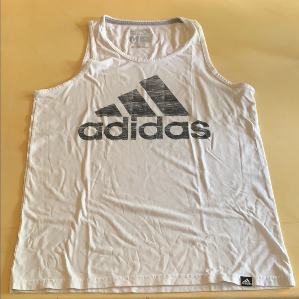 Adidas Men’s White Tank Top